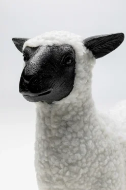 Sale KARE Design Figurka dekoracyjna biała owca 30x28 cm - KARE