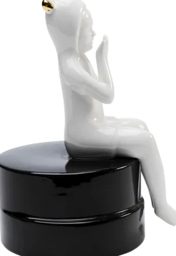 Online KARE Design Figurka dekoracyjna biało-czarna modlitwa 16x20 cm - KARE