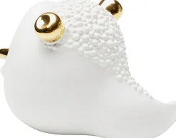 Sale KARE Design Figurka dekoracyjna biało-złota 21x14 cm - KARE