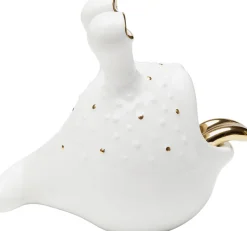Clearance KARE Design Figurka dekoracyjna biało-złota 22x19 cm - KARE