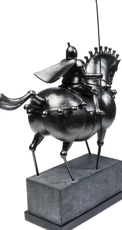 Discount KARE Design Figurka dekoracyjna Black Knight 55x72 cm - KARE