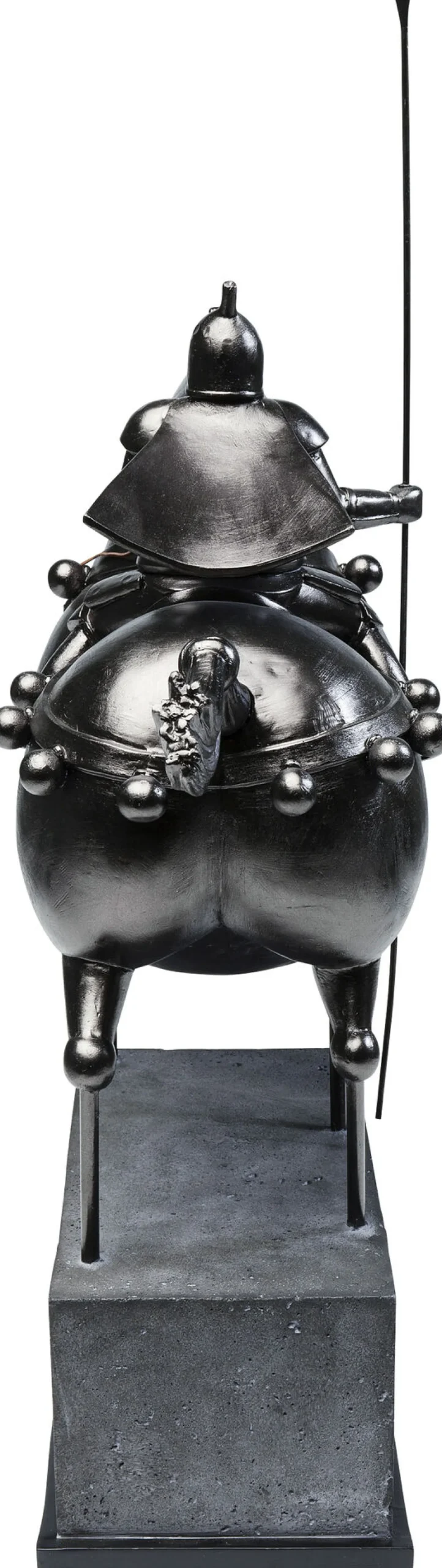 Discount KARE Design Figurka dekoracyjna Black Knight 55x72 cm - KARE