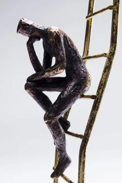 Sale KARE Design Figurka dekoracyjna Climbing Man 9x41 cm - KARE