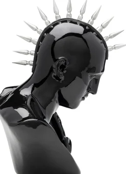 New KARE Design Figurka dekoracyjna czarna punk 31x42 cm - KARE