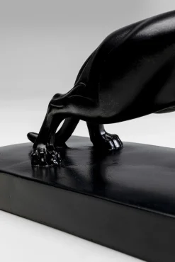 New KARE Design Figurka dekoracyjna czarne pantera nowoczesna 35x19 cm - KARE