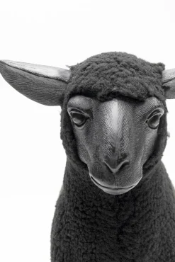 Clearance KARE Design Figurka dekoracyjna czarna owca 42x37 cm - KARE