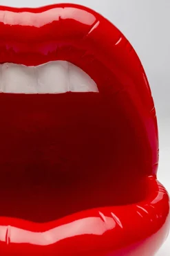 Outlet KARE Design Figurka dekoracyjna czerwone usta 20x21 cm - KARE