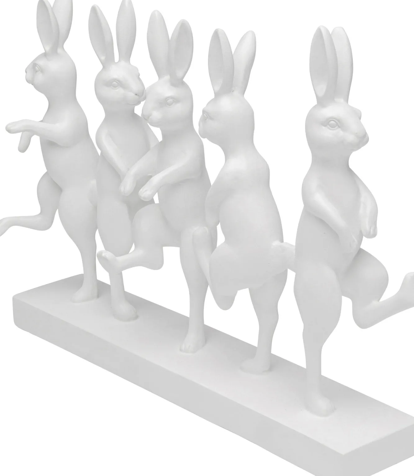 Best KARE Design Figurka dekoracyjna Dancing Rabbits 40cm - KARE