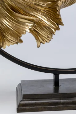 Fashion KARE Design Figurka dekoracyjna Dancing Betta Fishes 58x65 cm złota - KARE