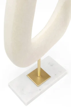 New KARE Design Figurka dekoracyjna do salonu organiczne kształty 18x53 cm - KARE