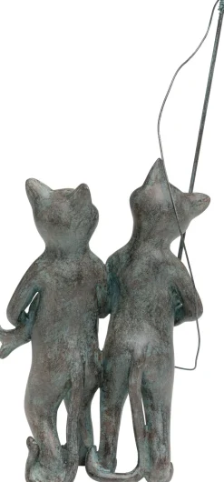 Sale KARE Design Figurka dekoracyjna Fisher Cats 28x12cm - KARE