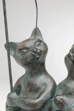 Sale KARE Design Figurka dekoracyjna Fisher Cats 28x12cm - KARE
