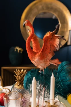 Online KARE Design Figurka dekoracyjna Flamingo Road Fly 50x66 cm - KARE