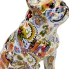 Outlet KARE Design Figurka dekoracyjna French Bulldog 13x30 cm kolorowa - KARE