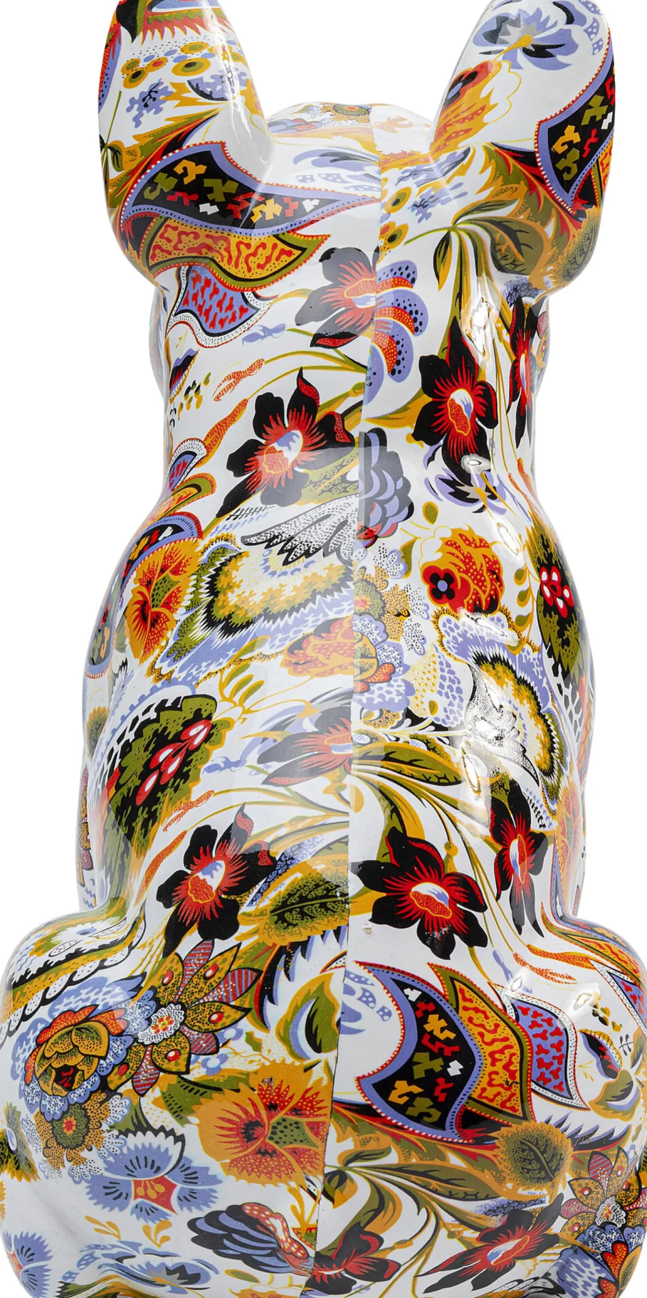 Outlet KARE Design Figurka dekoracyjna French Bulldog 13x30 cm kolorowa - KARE