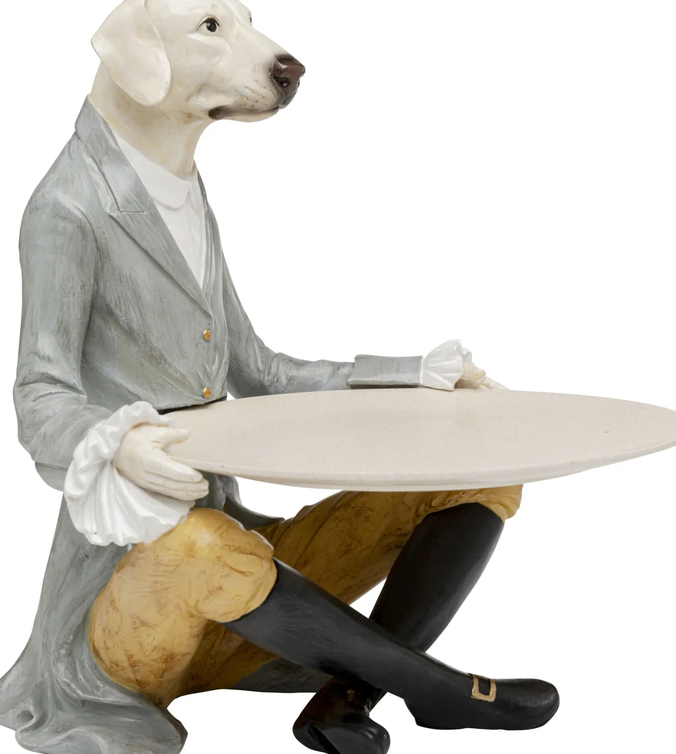 Best KARE Design Figurka dekoracyjna Gentleman Dog Tray 29cm - KARE