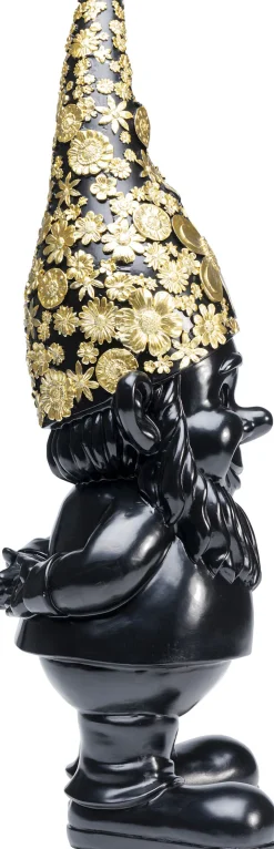 Online KARE Design Figurka dekoracyjna Gnome Standing 20x61 cm czarno-złota - KARE