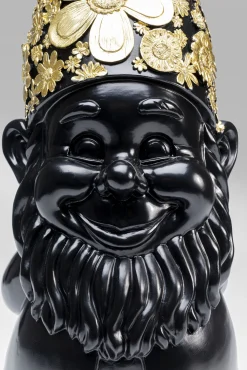 Online KARE Design Figurka dekoracyjna Gnome Standing 20x61 cm czarno-złota - KARE