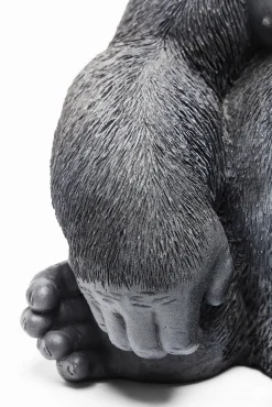 Sale KARE Design Figurka dekoracyjna Gorilla 30x39 cm czarna - KARE