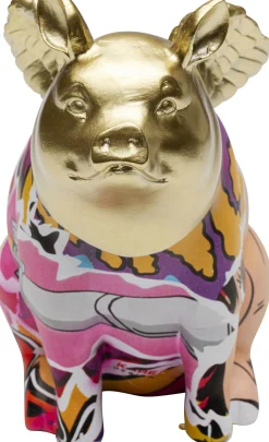 Sale KARE Design Figurka dekoracyjna Graffiti Flying Pig 16cm - KARE