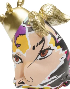 Sale KARE Design Figurka dekoracyjna Graffiti Flying Pig 16cm - KARE