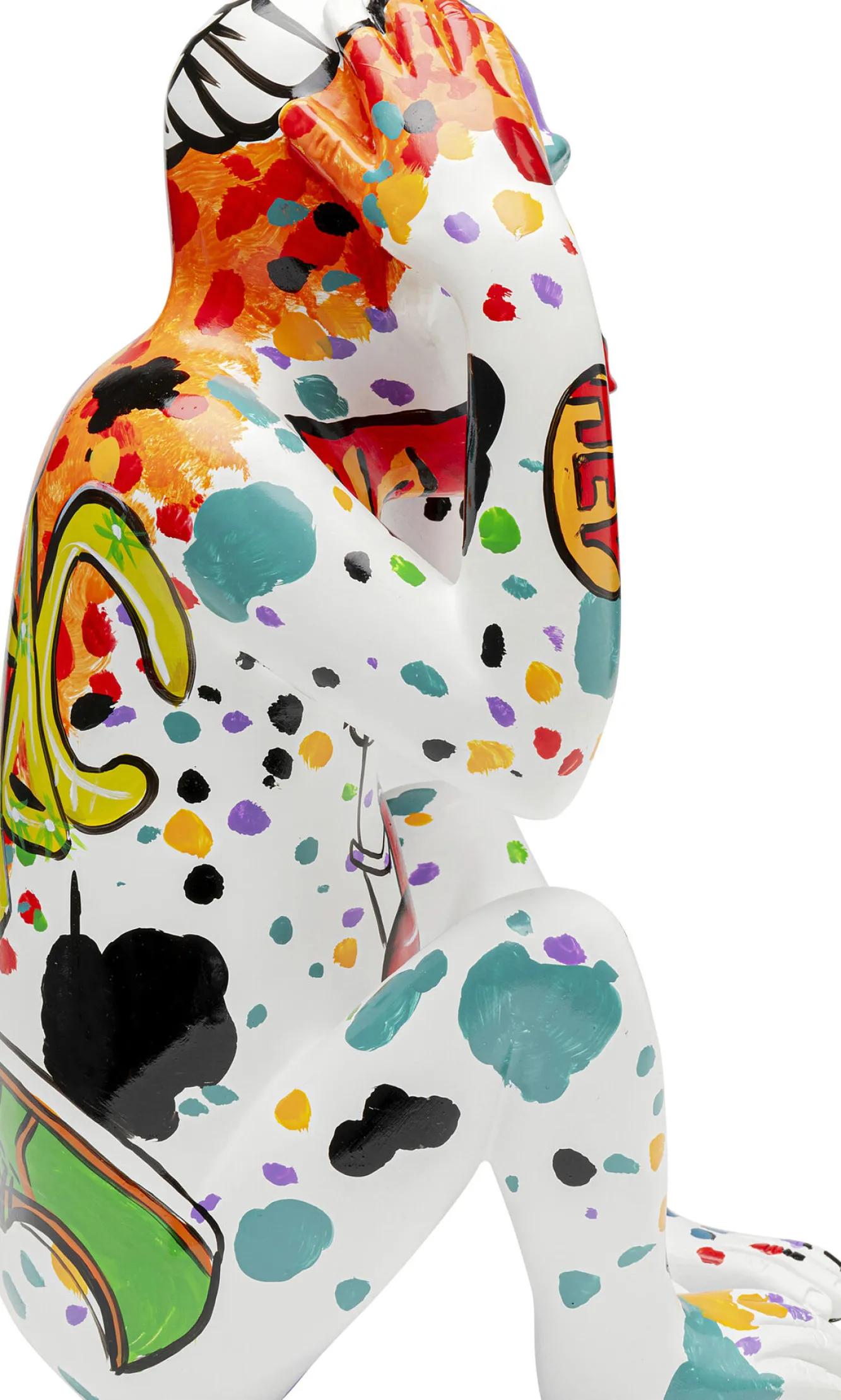 Clearance KARE Design Figurka dekoracyjna Graffiti Monkey 40cm - KARE