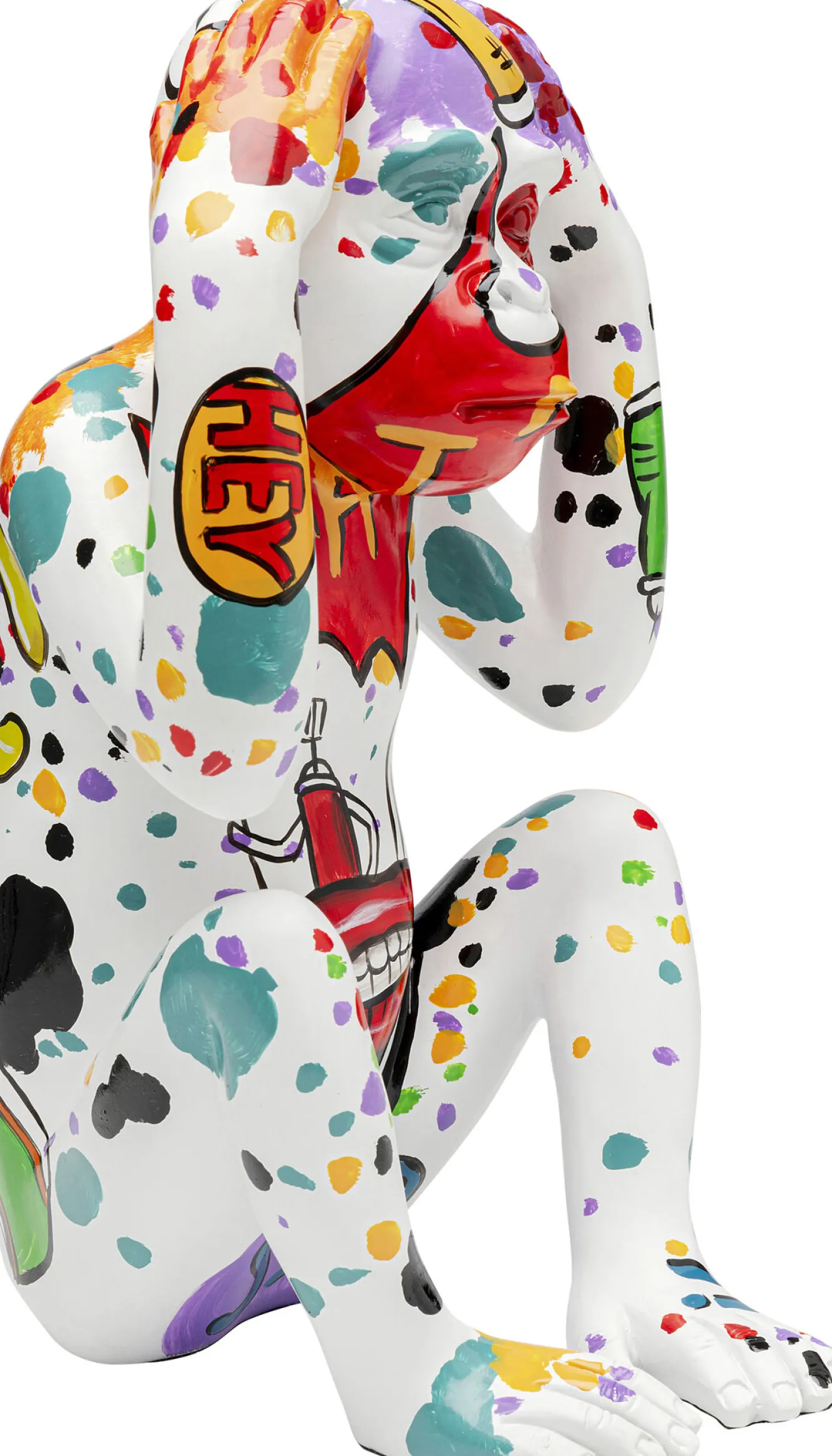 Clearance KARE Design Figurka dekoracyjna Graffiti Monkey 40cm - KARE