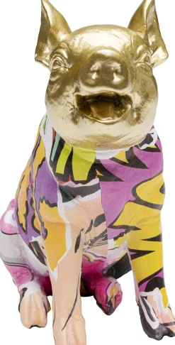 Fashion KARE Design Figurka dekoracyjna Graffiti Pig 20cm - KARE