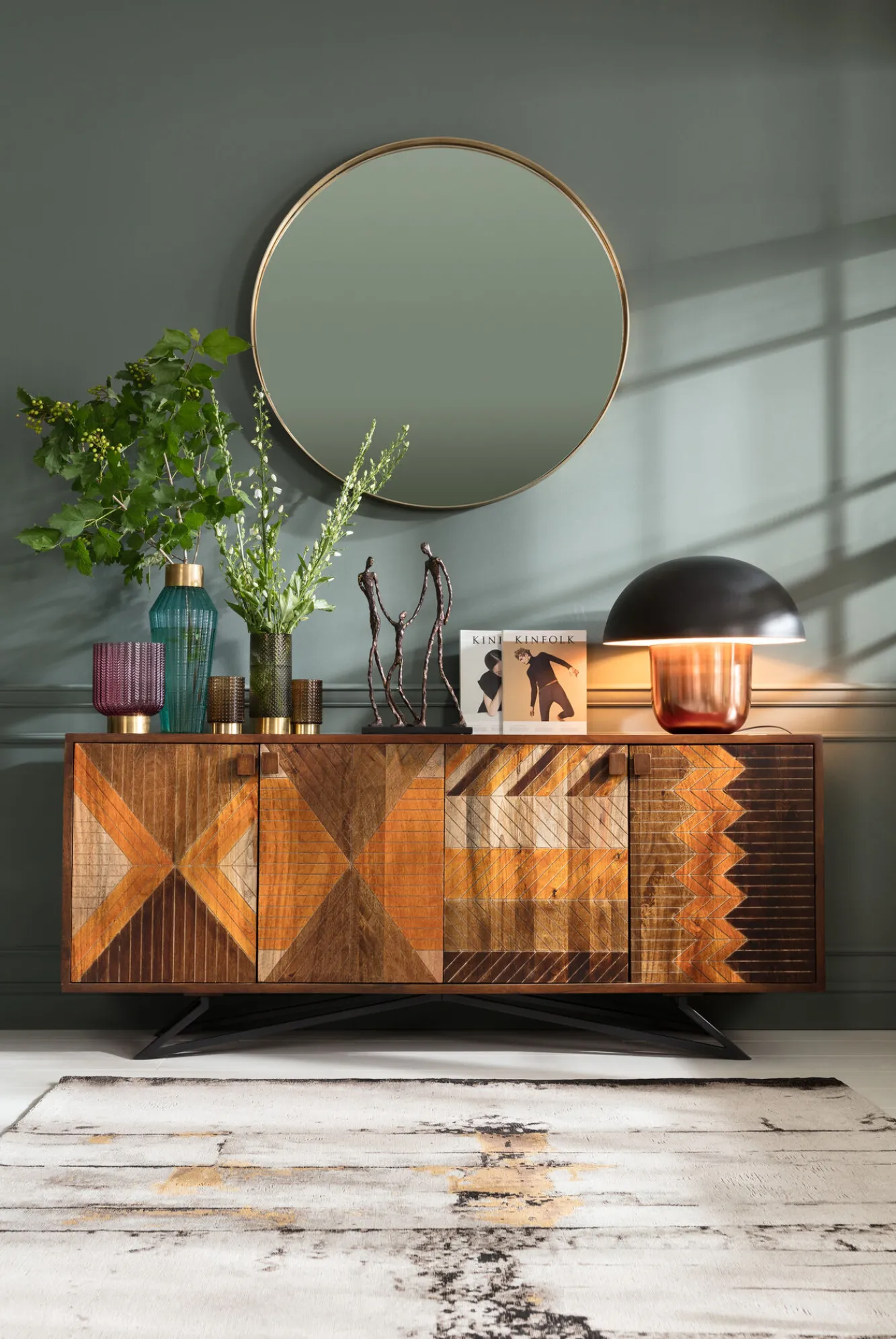 Sale KARE Design Figurka dekoracyjna Happy Family 31x47 cm - KARE