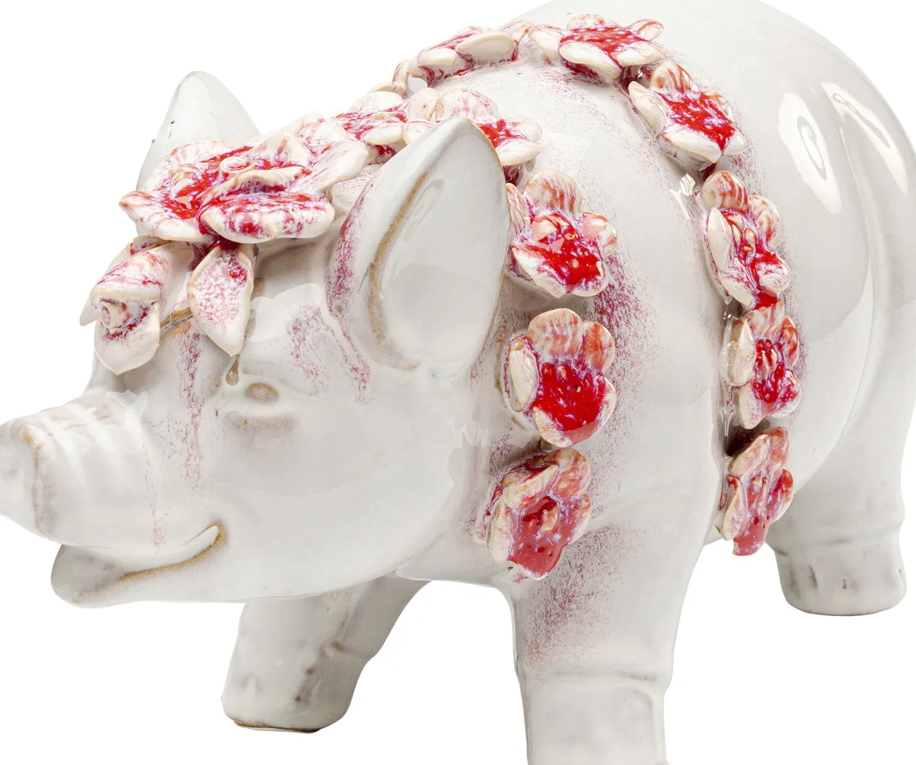 Best KARE Design Figurka dekoracyjna Hawaii Pig 15cm - KARE