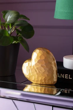 Best KARE Design Figurka dekoracyjna Heart 14x14 cm złota - KARE