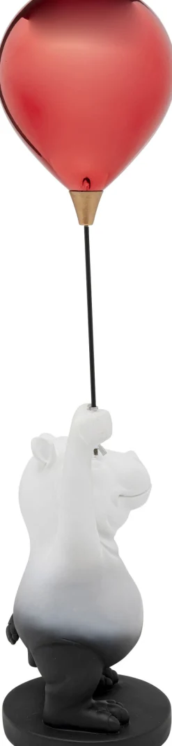 New KARE Design Figurka dekoracyjna hipopotam i balon 69 cm - KARE