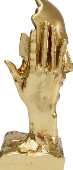 Clearance KARE Design Figurka dekoracyjna In My Mind 14x30 cm złota - KARE