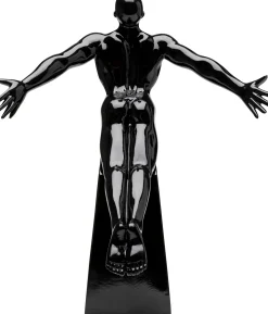 Clearance KARE Design Figurka dekoracyjna Jumper czarna 37cm - KARE