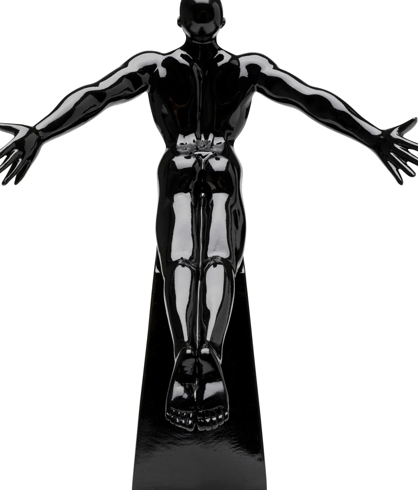 Clearance KARE Design Figurka dekoracyjna Jumper czarna 37cm - KARE