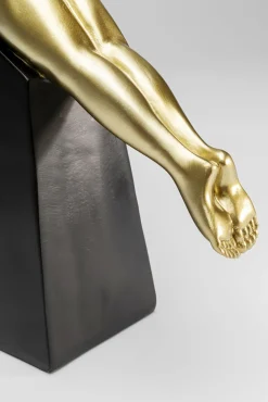 Hot KARE Design Figurka dekoracyjna Jumper złota 37cm - KARE