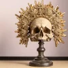 Discount KARE Design Figurka dekoracyjna King Skull 34x42 cm - KARE