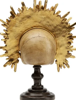 Discount KARE Design Figurka dekoracyjna King Skull 34x42 cm - KARE