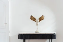 Sale KARE Design Figurka dekoracyjna kobieta anioł stróż 47x42 cm - KARE