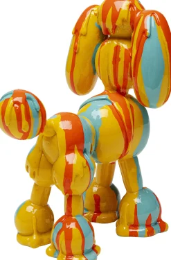 Clearance KARE Design Figurka dekoracyjna kolorowa pies pudel 16x17 cm - KARE