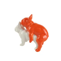 Discount KARE Design Figurka dekoracyjna Love Dogs czarna - KARE