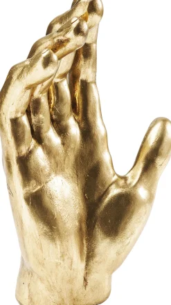 Clearance KARE Design Figurka dekoracyjna Mano 23x35 cm złota - KARE