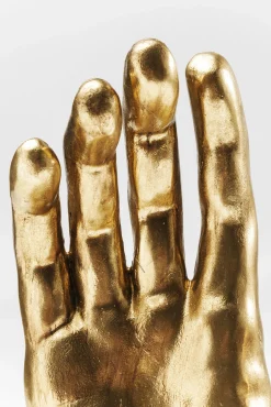 Clearance KARE Design Figurka dekoracyjna Mano 23x35 cm złota - KARE