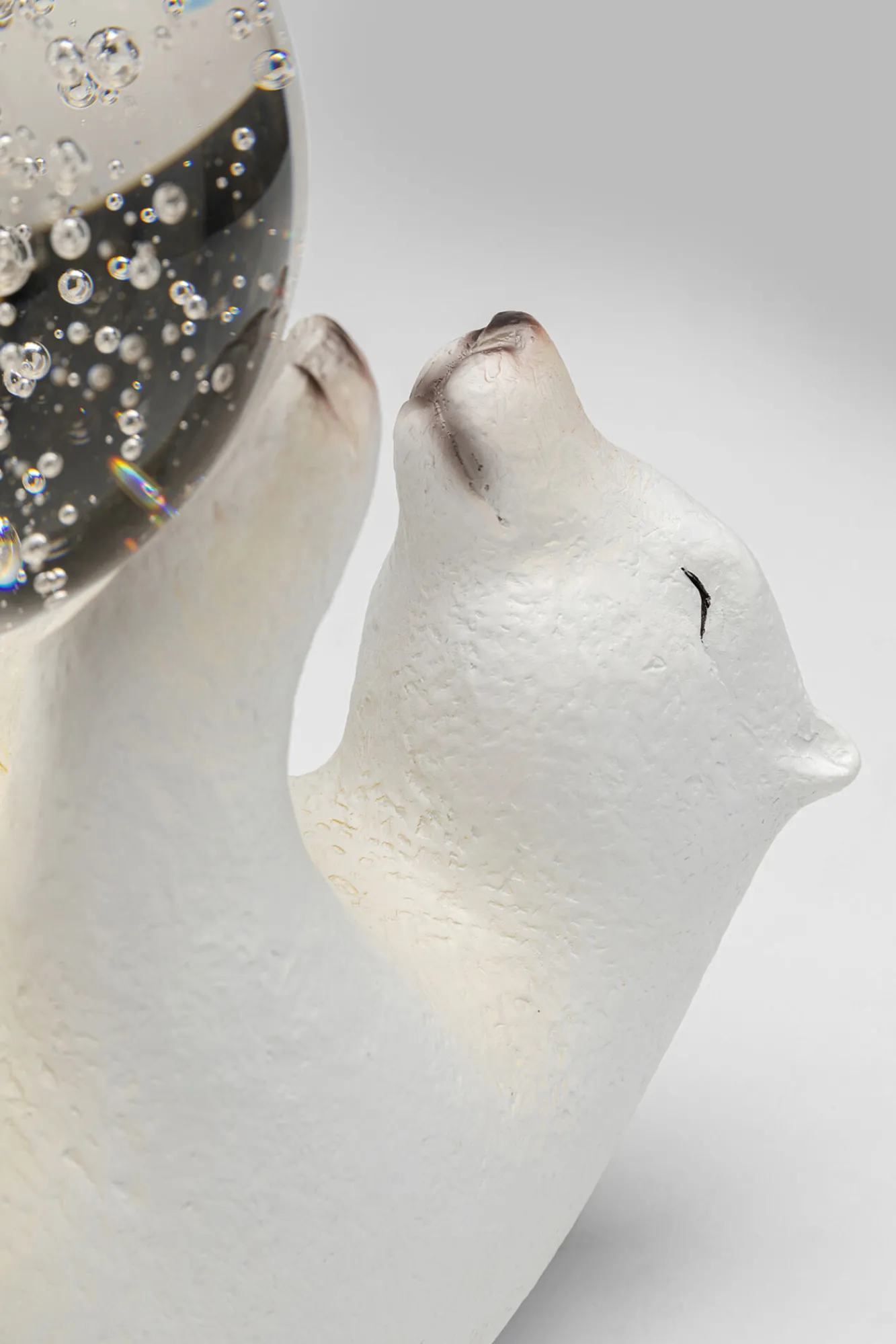 Discount KARE Design Figurka dekoracyjna miś polarny 23x26 cm - KARE