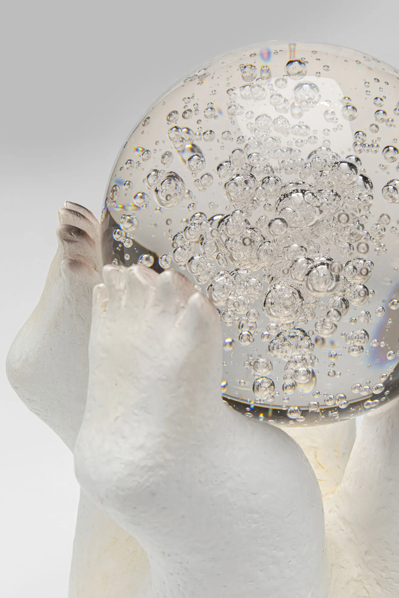 Discount KARE Design Figurka dekoracyjna miś polarny 23x26 cm - KARE