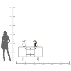 Sale KARE Design Figurka dekoracyjna Nude Man Stand 26x36 cm - KARE