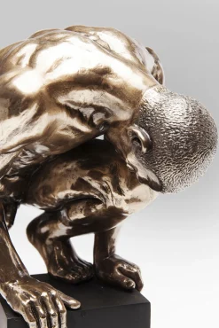 Sale KARE Design Figurka dekoracyjna Nude Man Stand 26x36 cm - KARE