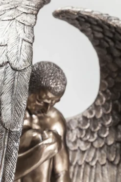 Fashion KARE Design Figurka dekoracyjna Nude Sad Angel 48x63 cm brązowa - KARE