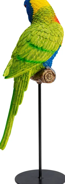 Sale KARE Design Figurka dekoracyjna Parrot Green 15x36 cm kolorowa - KARE