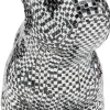 Clearance KARE Design Figurka dekoracyjna pies buldog mozaika lustrzana 45x36 cm - KARE